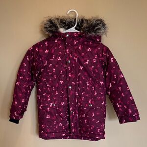 Lands end grow a long Girls' Expedition waterproof down parka